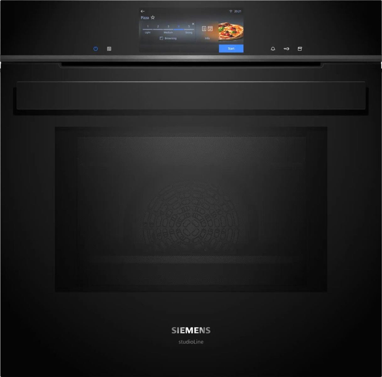 Lò nướng âm tủ Siemens iQ700 HN978GQB1- Màu đen 60cm