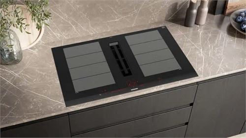 Bếp từ kết hợp hút mùi Siemens