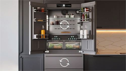 Tủ lạnh SBS lắp âm Liebherr ECBNE 8872